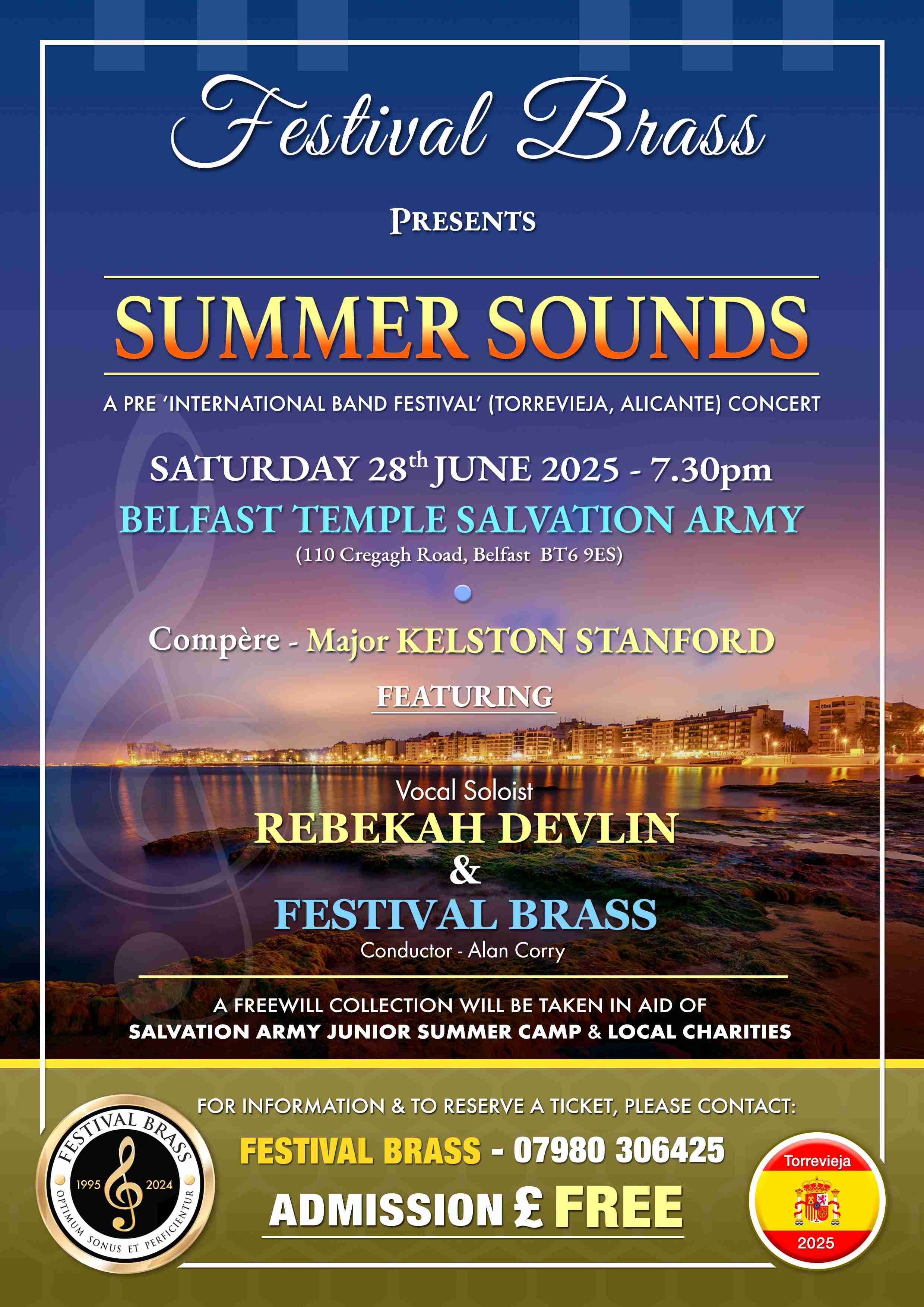 Festive Brass and Voices at Glenmachan Church of God on 23rd December 2024